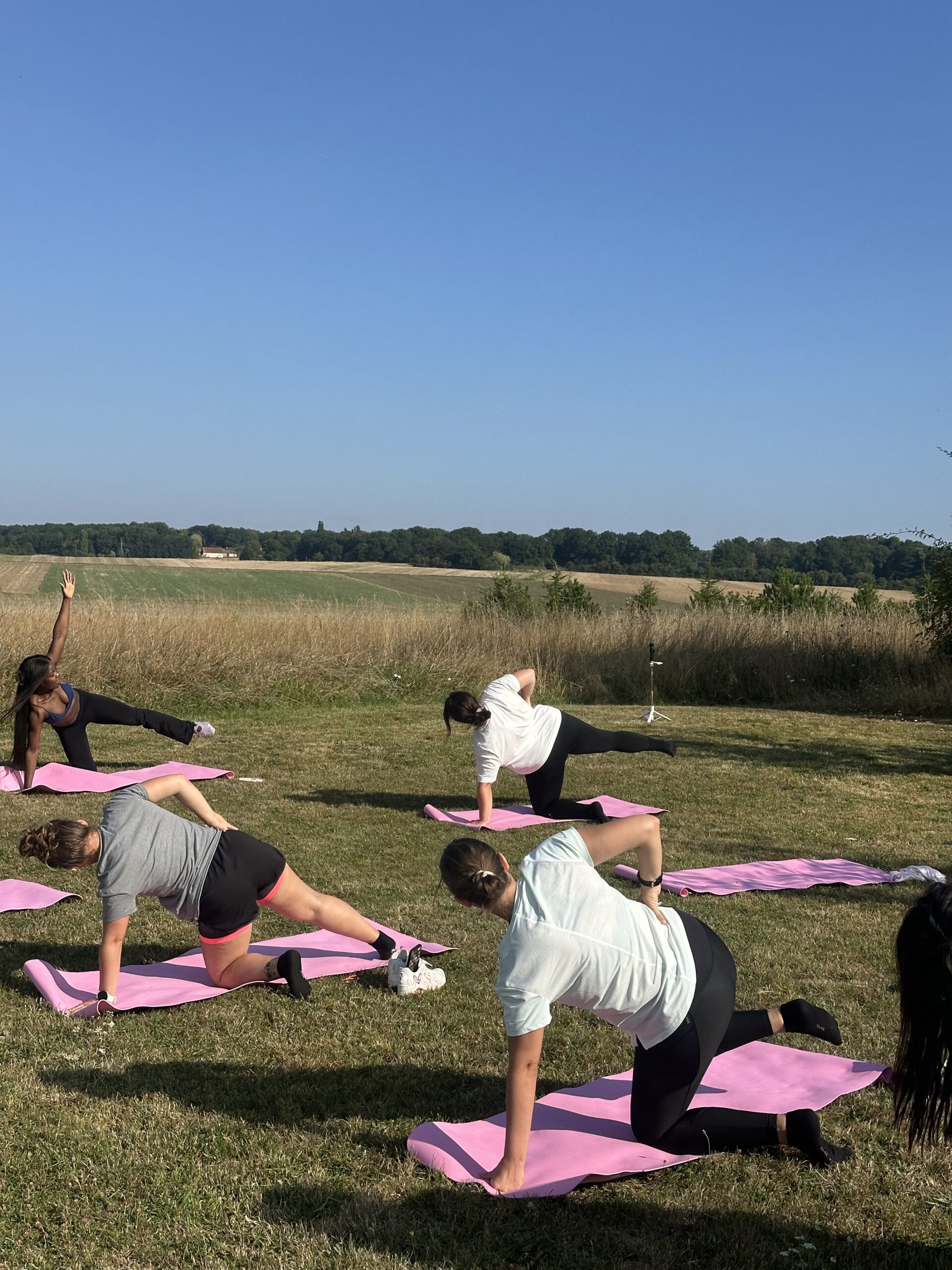 Pilâtes, yoga entre femmes